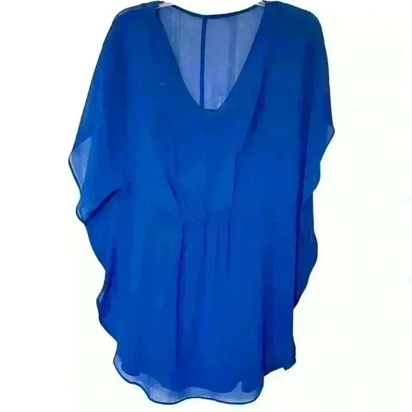 EXPRESS ROYAL BLUE MESH FAIRY FRESS 🧚‍♀️ 🦋 - Picture 1 of 2